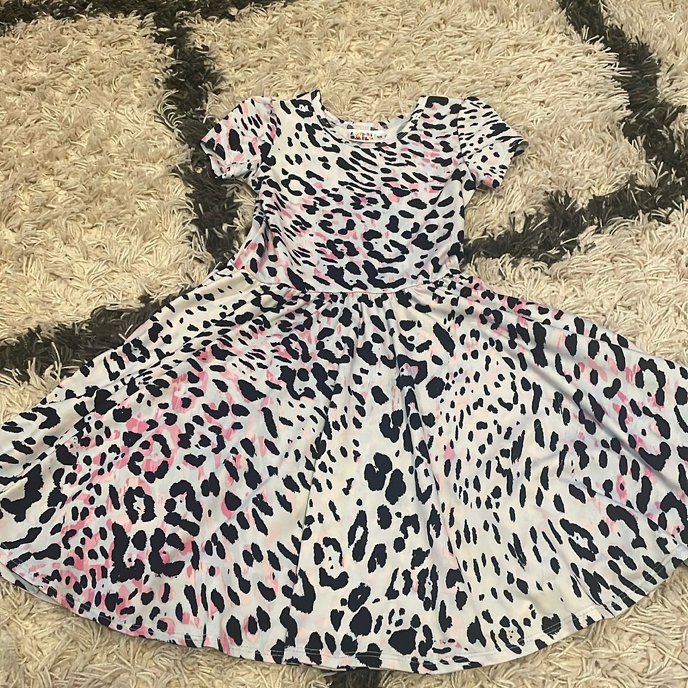 Dot Dot Smile Cap Sleeve Dress